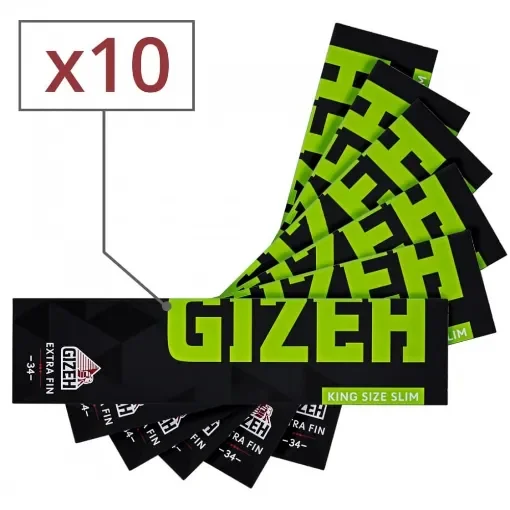 Gizeh - Rolling Paper Slim Extra Fine X 10 product image