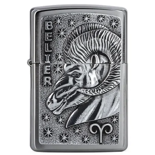 Zippo - Zodiac Aries Lighter - Made in USA product image