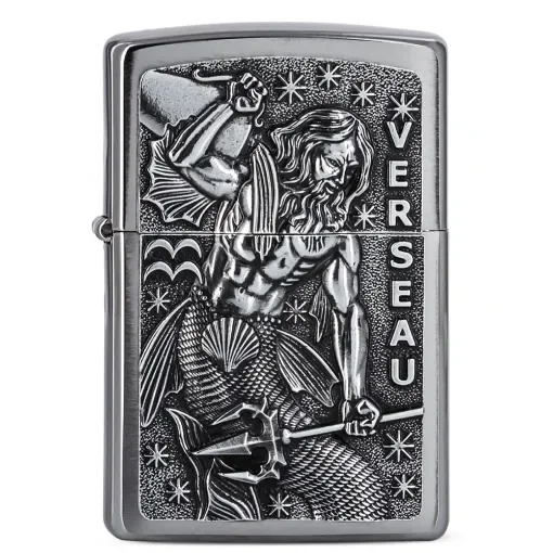 Zippo - Zodiac Aquarius Lighter - Original Box product image