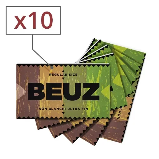 Beuz - Rolling Paper Regular Brown X10 - Unbleached Ultra Thin product image