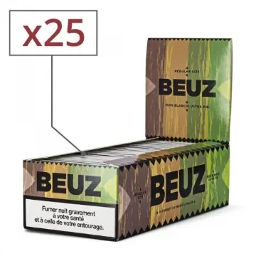 Beuz - Rolling Paper Regular Brown Ultra Thin - X25 product image