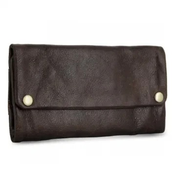 Kavatza - Tobacco Pouch Mary Poppins Brown - Original Leather product image