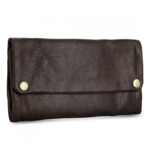 Kavatza - Tobacco Pouch Mary Poppins Brown - Original Leather product image