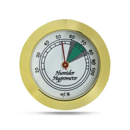 smoking - Golden Hygrometer for Cigar Cellar - sd-4610 product image