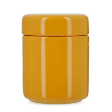 smoking - Yellow Ceramic Tobacco Jar product image