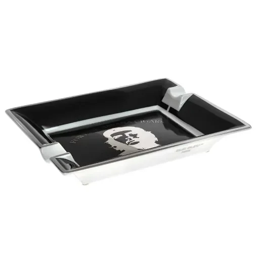 Elie Bleu - Cigar Ashtray Porcelain Ché Noir product image