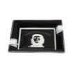 Elie Bleu - Cigar Ashtray Porcelain Ché Noir product image