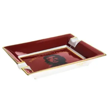 Elie Bleu - Cigar Ashtray Porcelain Ché Rouge product image