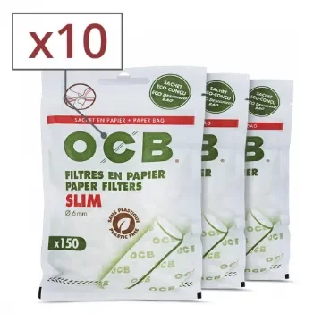OCB - Slim Paper Filters Pack of 150 x 10 Bags product image
