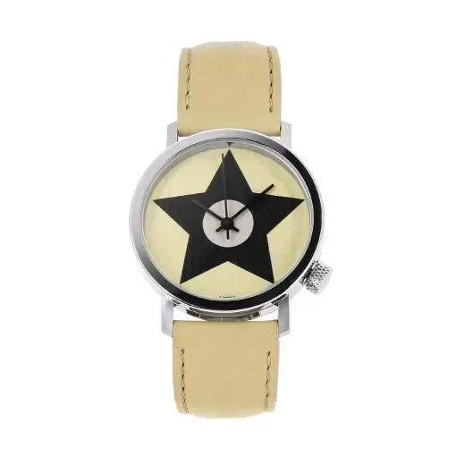 Akteo - Vintage Star Beige Watch - product image