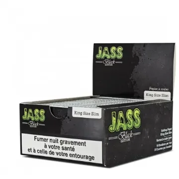 Jass - Slim Black Edition Rolling Paper - 50 Notebooks product image