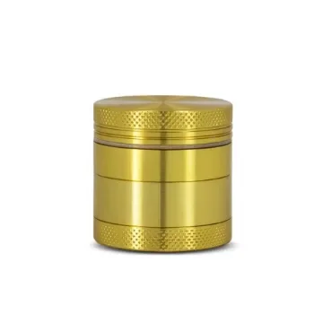 Dark Dice - 40mm Gold Aluminum Grinder with Sieve product image