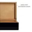 Art & Volutes - Cigar Humidor with Cedar Interior - Santa Clara product image