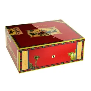 Elie Bleu - Cigar Humidor Flor De Alba Red product image
