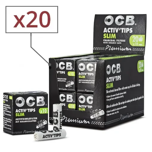 OCB - Activ' Tips Slim Ocb Filters - X 20 product image