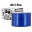 Dark Dice - 4-Part Aluminum Grinder 60mm Blue product image