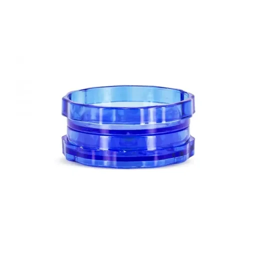 Smoking - Acrylic Grinder 2 Parts Blue - product image