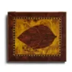 smoking - Cigar Humidor with Tobacco Leaf Decor product image