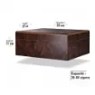 smoking - Cigar Humidor with Tobacco Leaf Decor product image