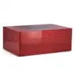 smoking - Arcadia Cigar Humidor Red Lacquer - product image
