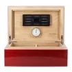 smoking - Arcadia Cigar Humidor Red Lacquer - product image