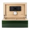 smoking - Arcadia Cigar Humidor Green and Gold -  product image