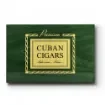 smoking - Arcadia Cigar Humidor Green and Gold -  product image