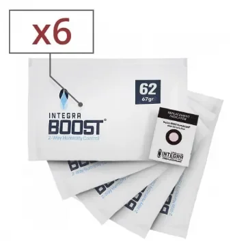 Integra Boost - Humidifier Sachets 62% 67G - Set of 6 product image