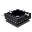 Gentili - Carbon Cigar Ashtray with Chrome Rests product image