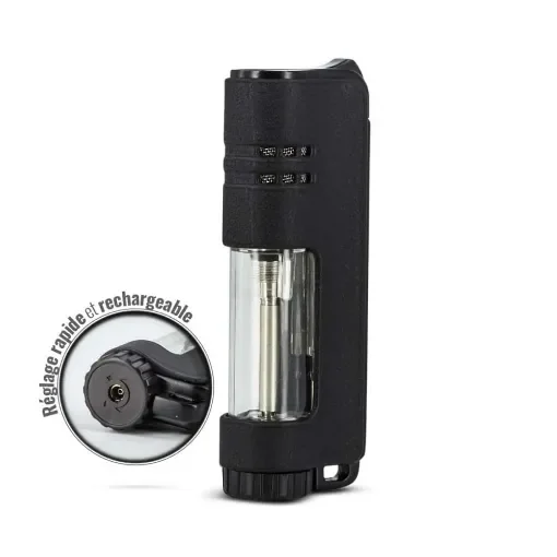 smoking - Black Cylinder Torch Lighter - Premium Flame product image