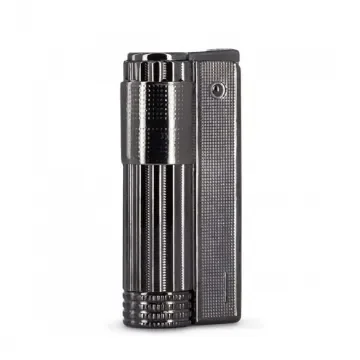 smoking - Retro Gun Petrol Lighter - Old School Metal Design product image