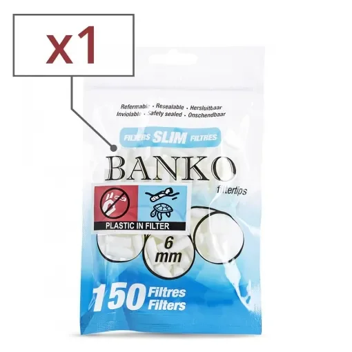 Banko - Slim Banko Filters 150 Pack - 6mm product image