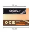 OCB - Rolling Paper Slim with Tips - Virgin Long X10 product image