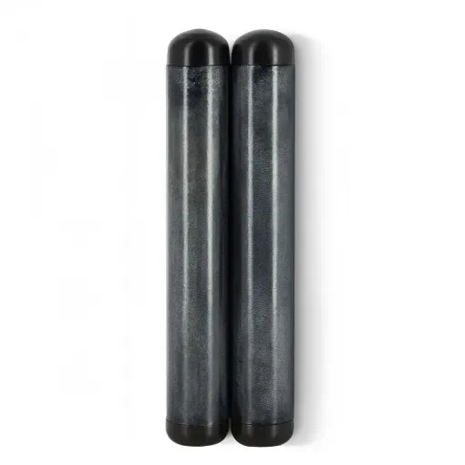 Peter Charles Paris - Gray Leather Cigar Case for 2 Tubos 60 product image