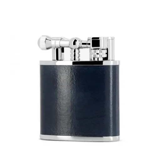 Peter Charles Paris - Blue Leather Table Lighter - product image