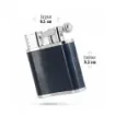 Peter Charles Paris - Blue Leather Table Lighter - product image