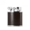Peter Charles Paris - Table Lighter Double Torch Brown Leather product image