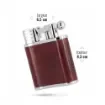Peter Charles Paris - Table Lighter Double Flame Red Leather product image