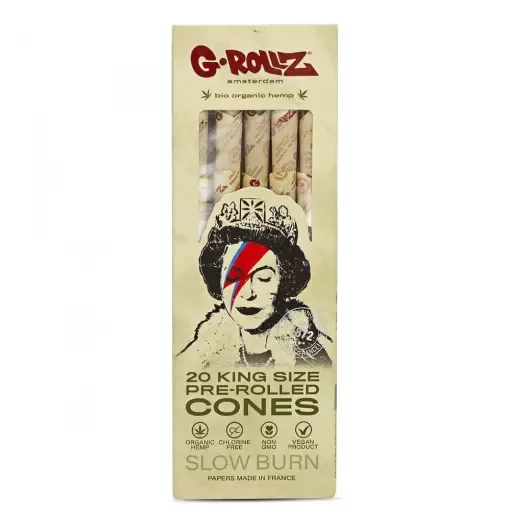 G-rollz - King Size Organic Hemp Cones - Pack of 20 product image