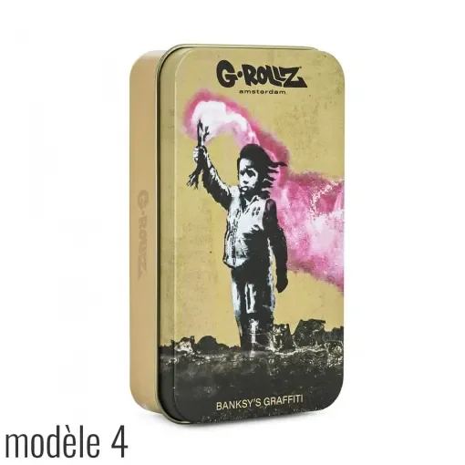 G-rollz - Medium Metal Storage Box - Banksy Freedom product image