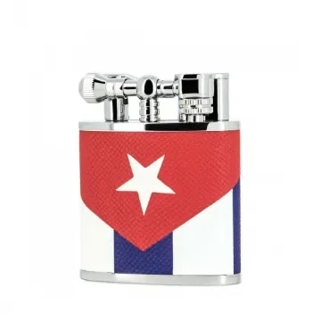 Peter Charles Paris - Table Lighter Cuban Flag - product image