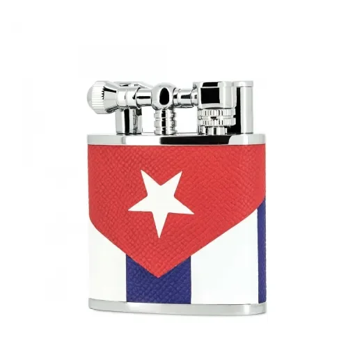 Peter Charles Paris - Table Lighter Cuban Flag - product image