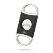 Zino - Black and Chrome Cigar Cutter - Double Blade product image