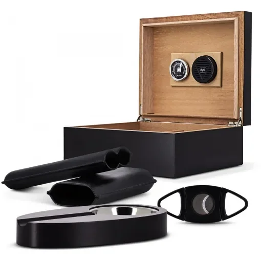 smoking - Humidor Swee Black Cigar Storage - product image