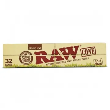RAW - Raw Hemp Pre-Rolled Cones 8Cm X 32 product image