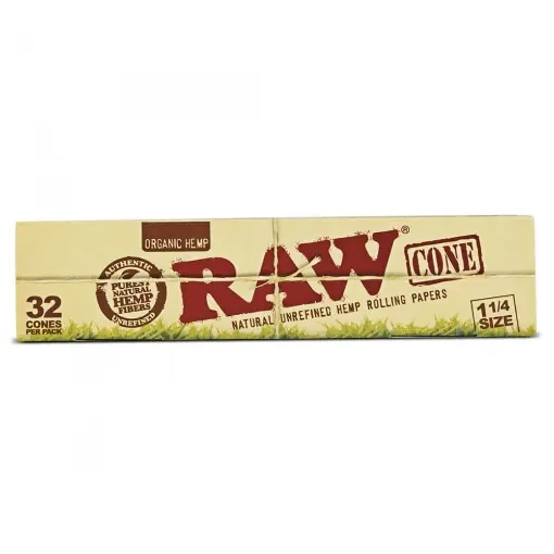 RAW - Raw Hemp Pre-Rolled Cones 8Cm X 32 product image