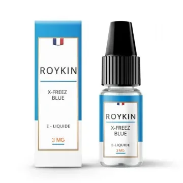 Roykin - E Liquid X-Freez Blue 3mg Nicotine - 10ml product image