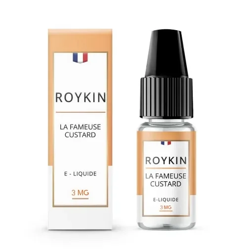 Roykin - E Liquid Famous Custard 3mg - 10ml product image