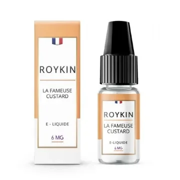 Roykin - E Liquid Famous Custard 6mg - 10ml Bottle product image