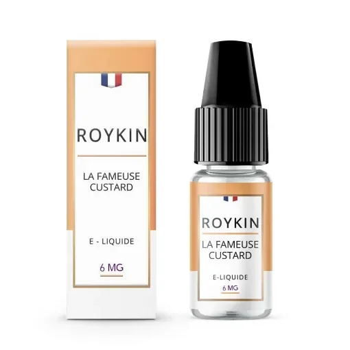Roykin - E Liquid Famous Custard 6mg - 10ml Bottle product image